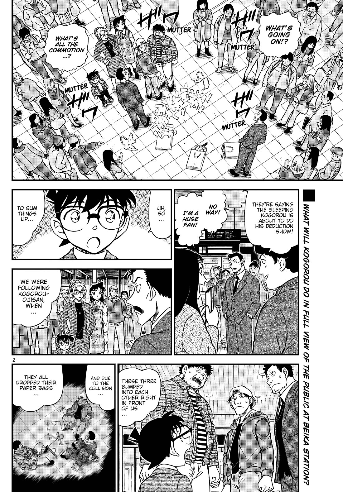Detective Conan chapter 1142 page 2