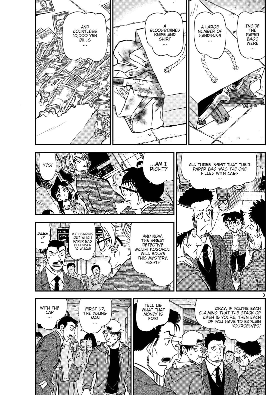 Detective Conan chapter 1142 page 3