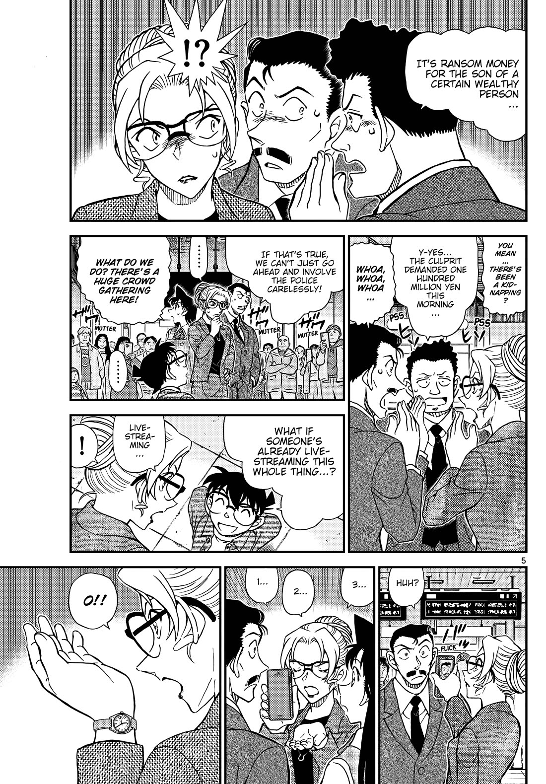Detective Conan chapter 1142 page 5
