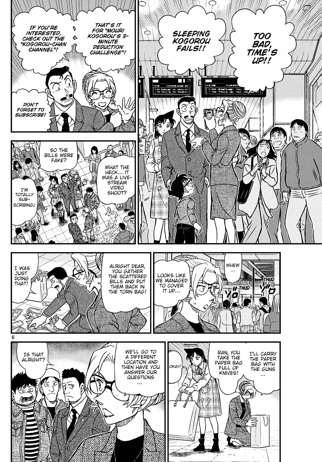 Detective Conan chapter 1142 page 6