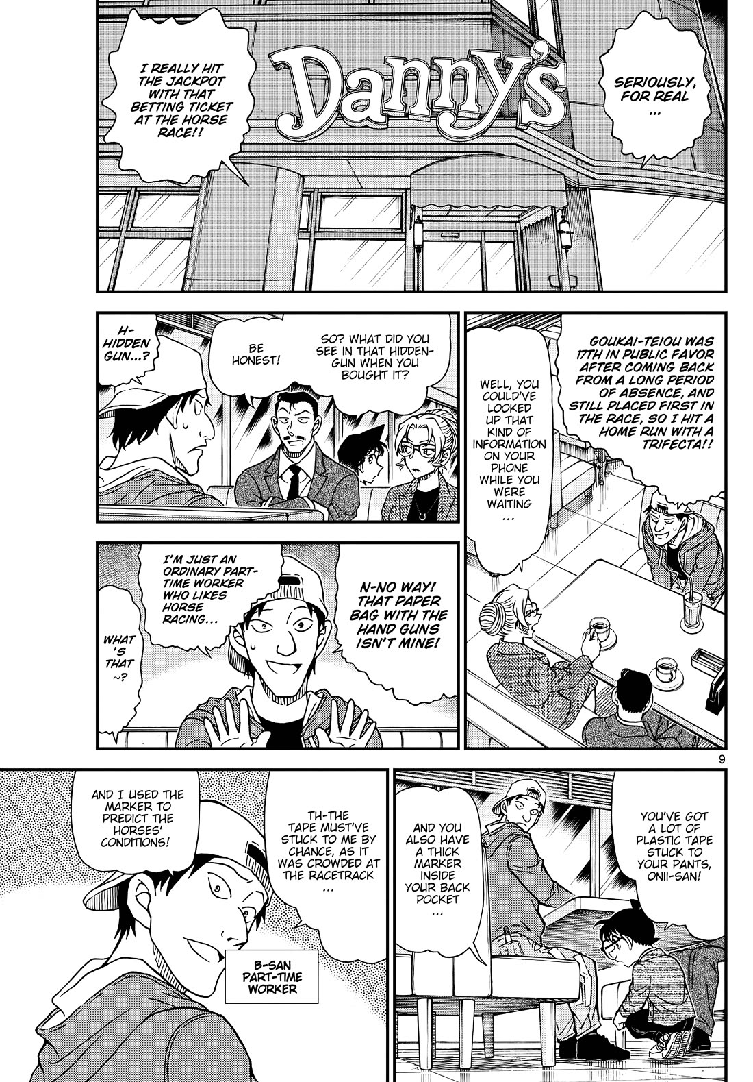 Detective Conan chapter 1142 page 9