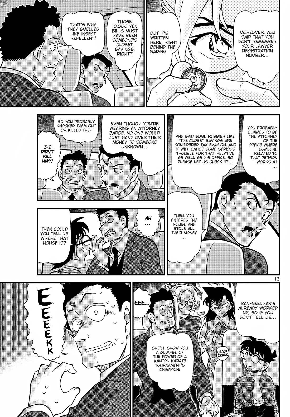Detective Conan chapter 1143 page 14