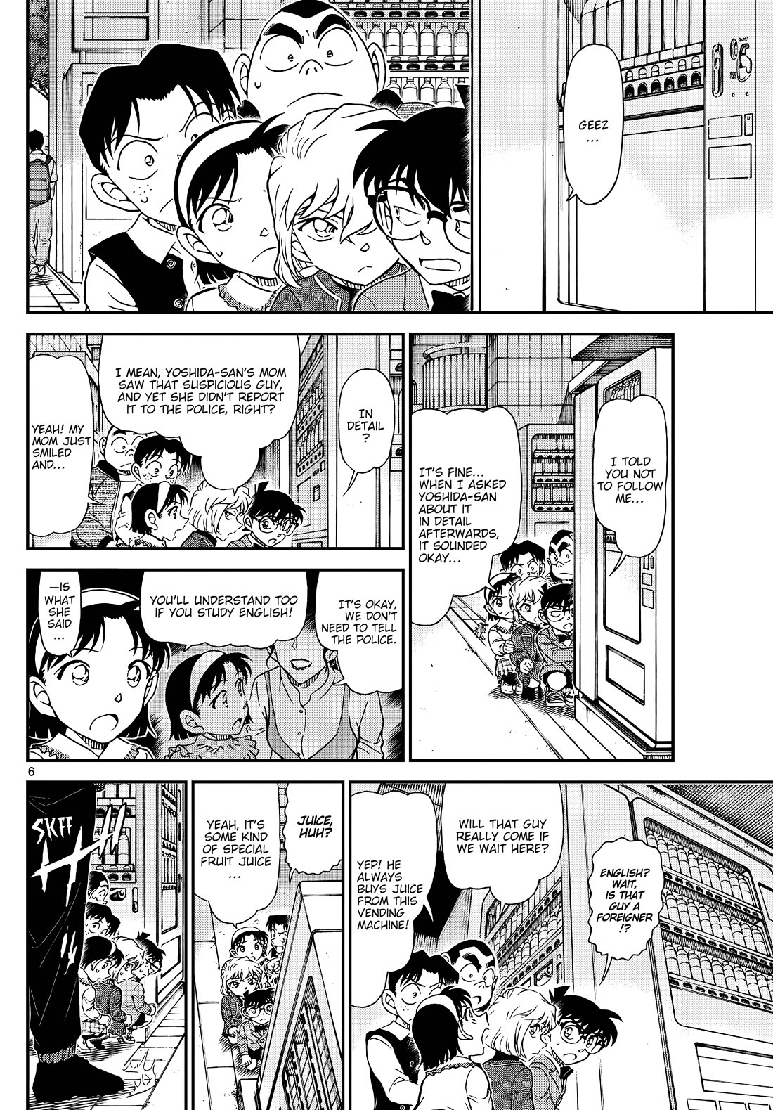 Detective Conan chapter 1144 page 7