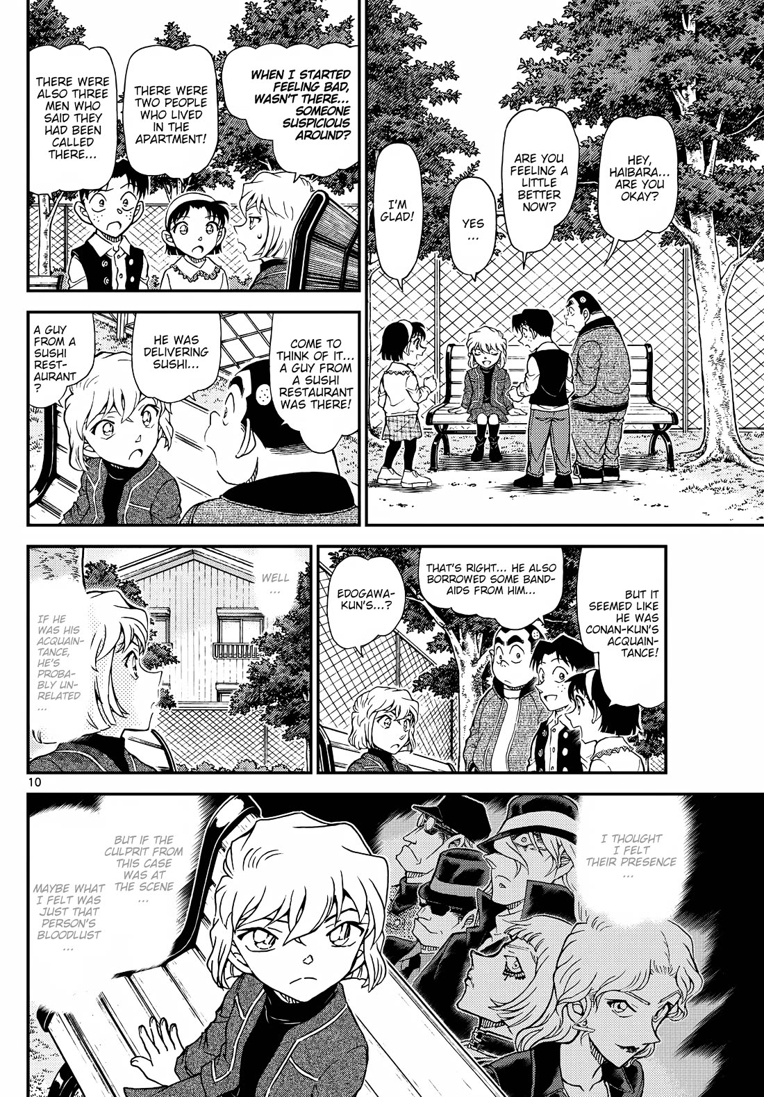 Detective Conan chapter 1145 page 10
