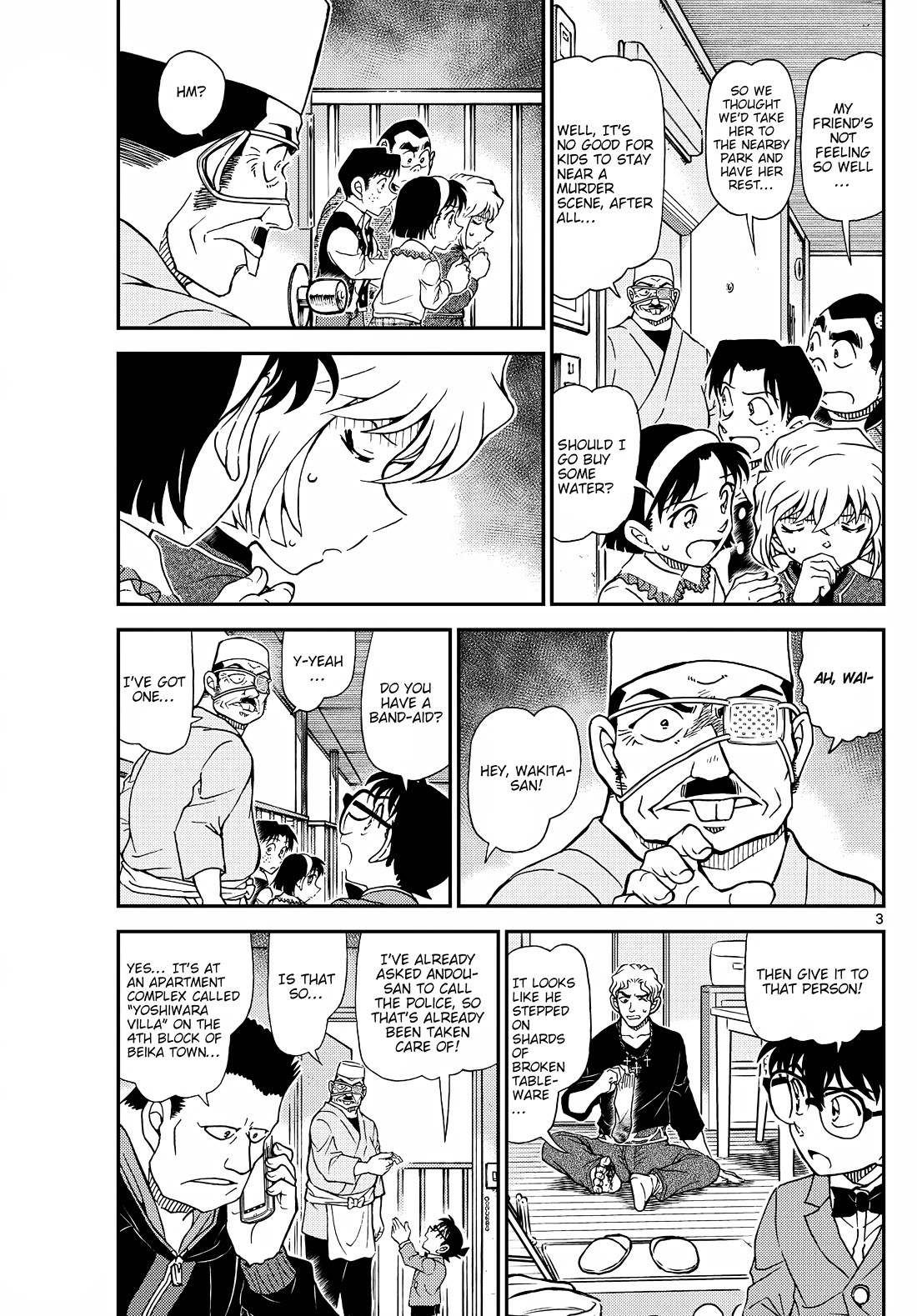 Detective Conan chapter 1145 page 3