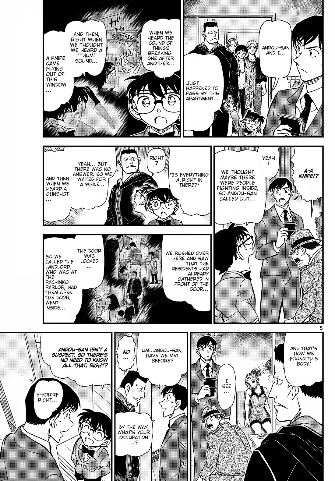 Detective Conan chapter 1145 page 5