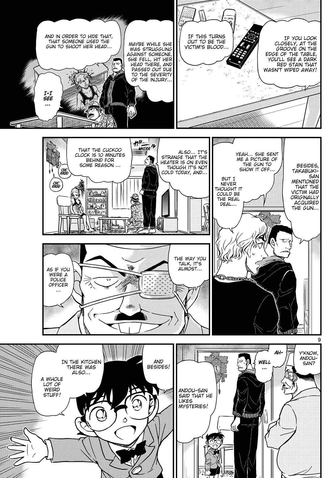 Detective Conan chapter 1145 page 9