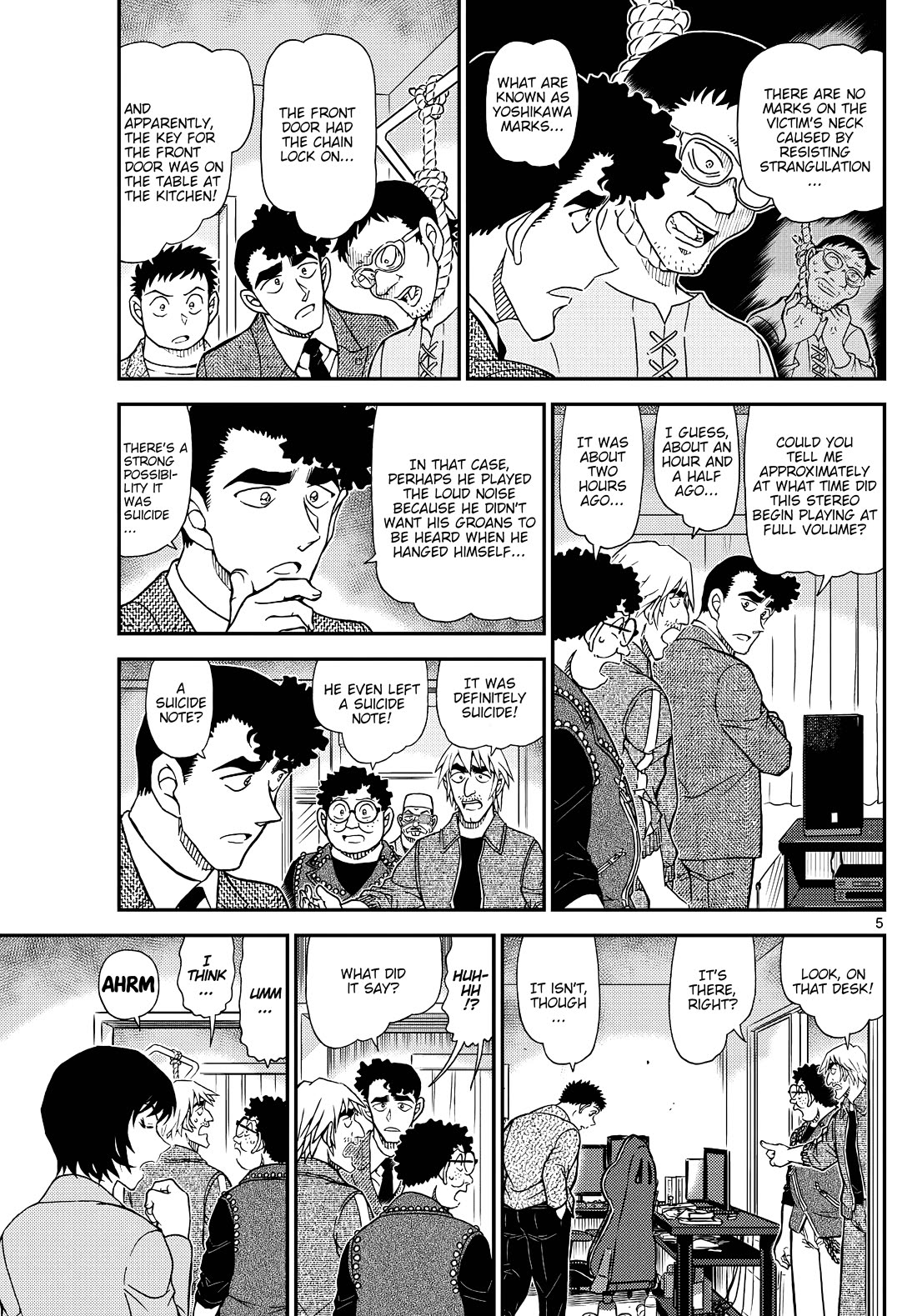 Detective Conan chapter 1148 page 5
