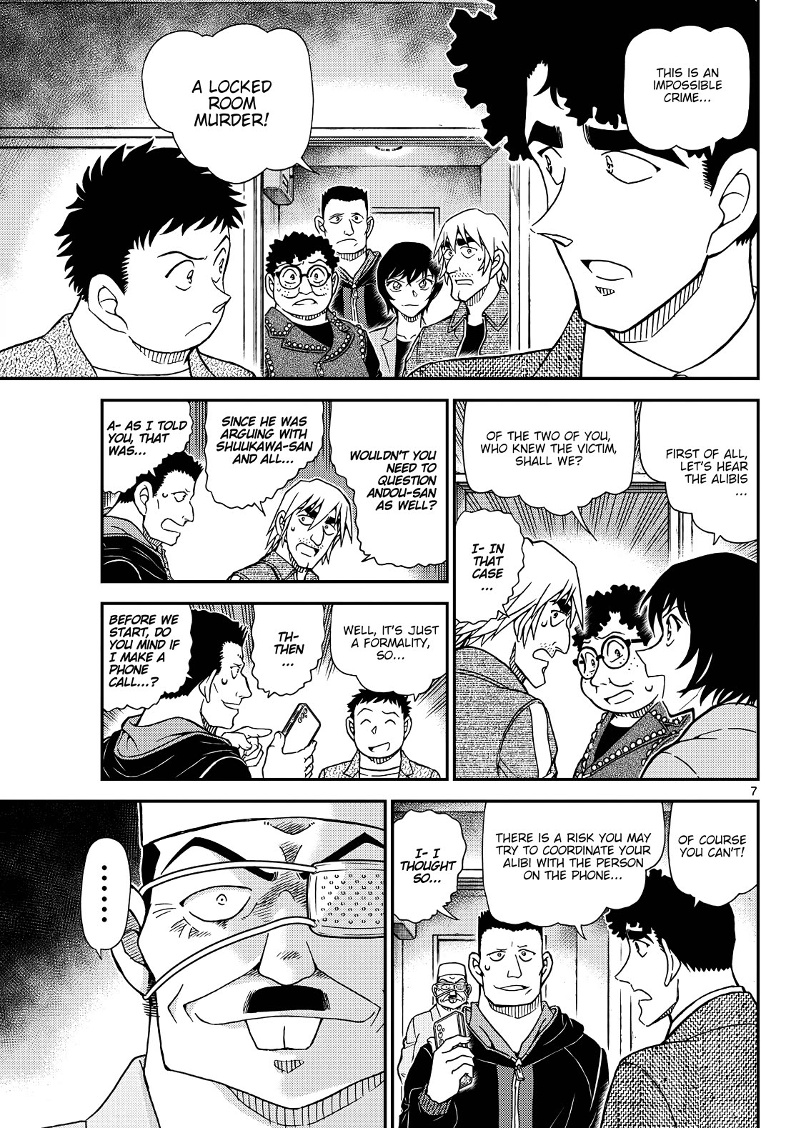 Detective Conan chapter 1148 page 7
