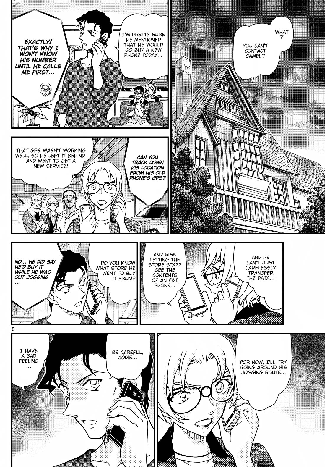 Detective Conan chapter 1148 page 8
