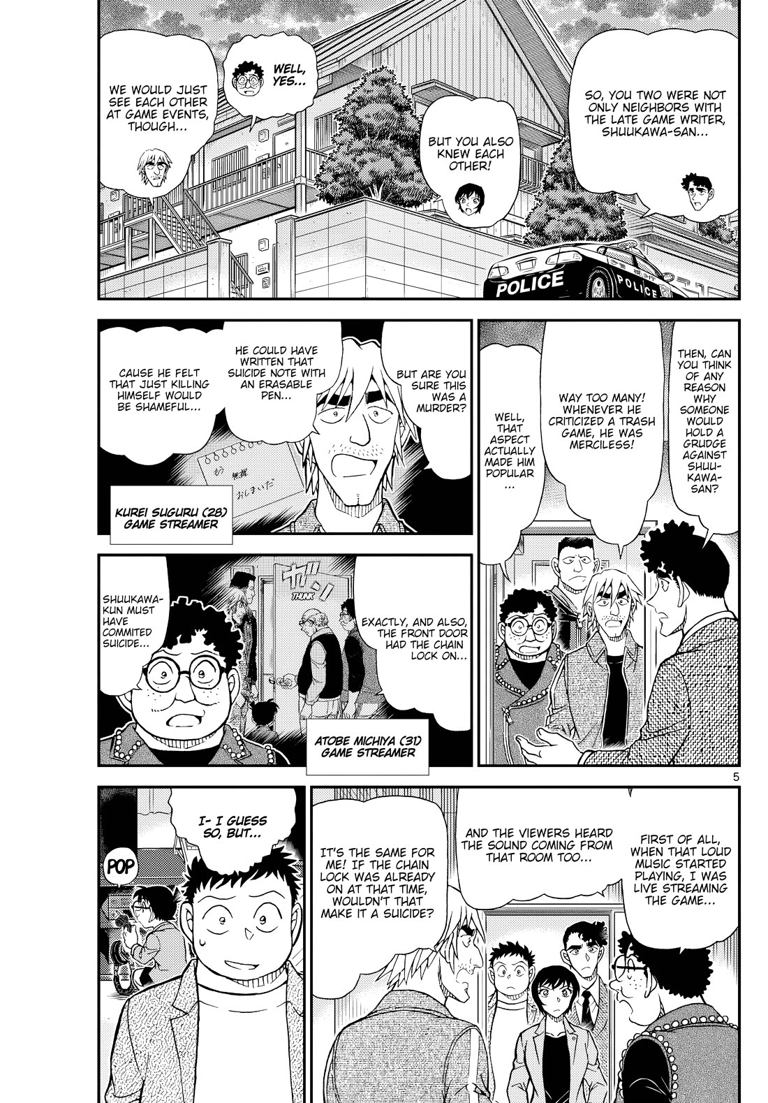 Detective Conan chapter 1149 page 5