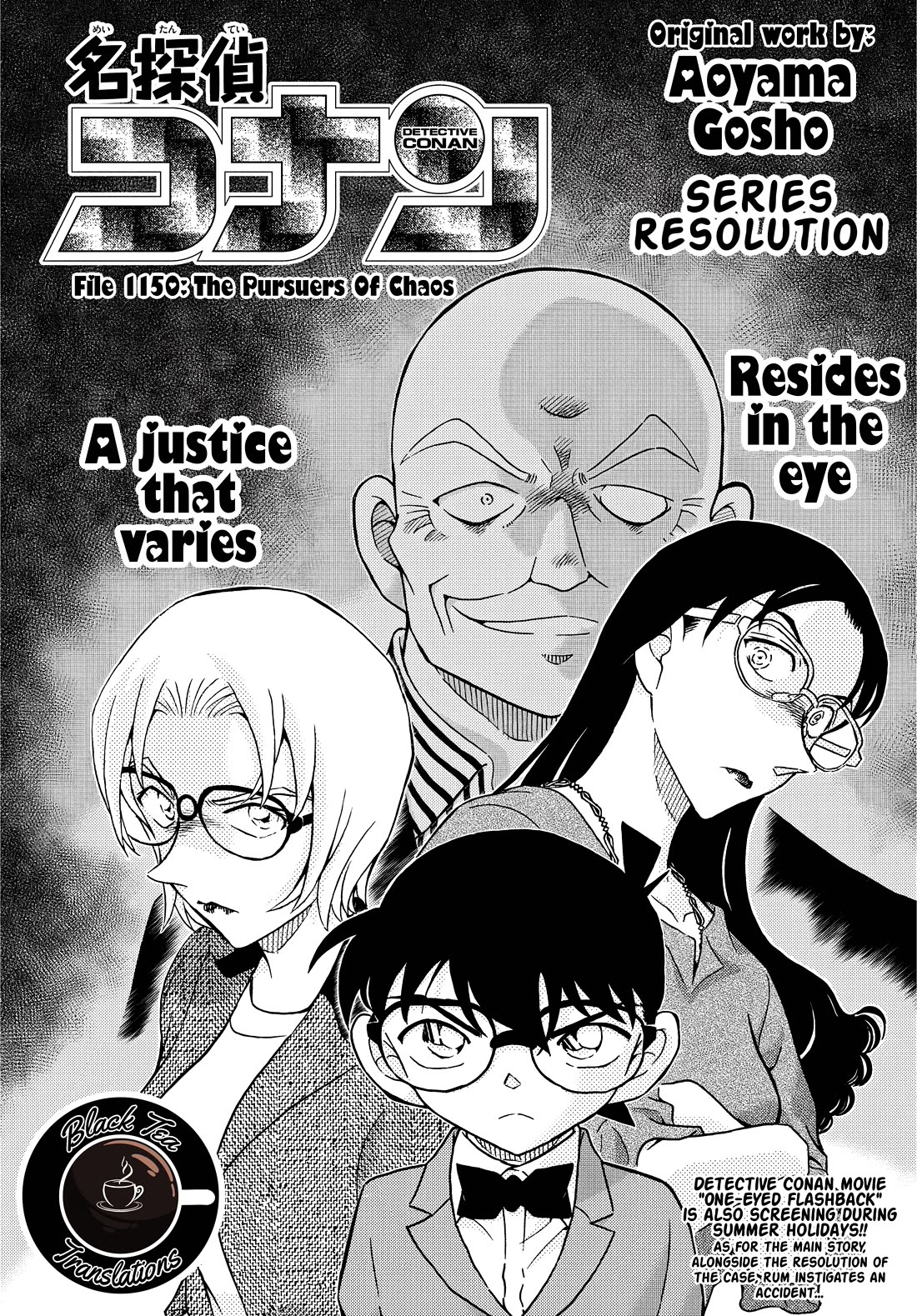 Detective Conan chapter 1150 page 1