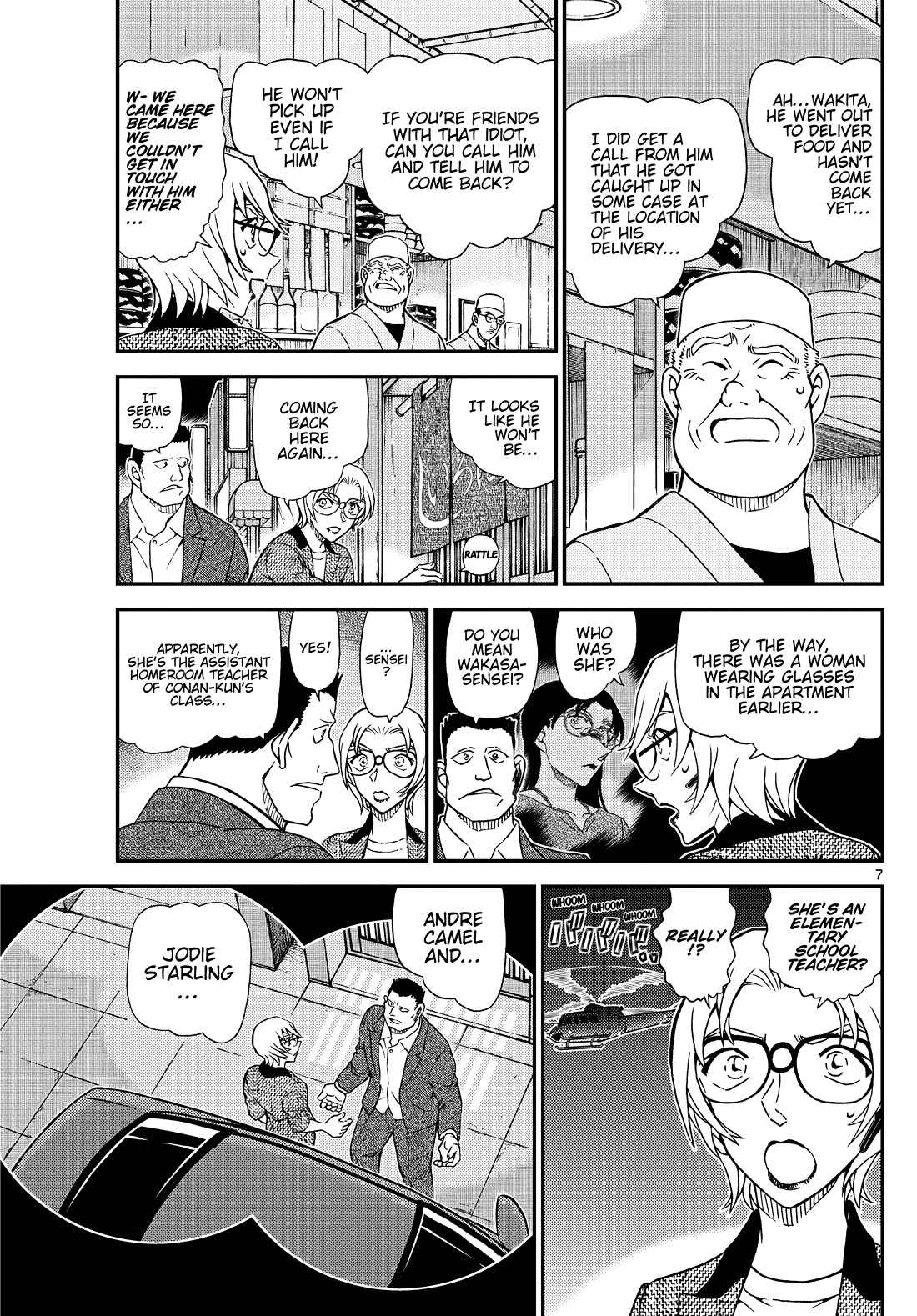 Detective Conan chapter 1150 page 7