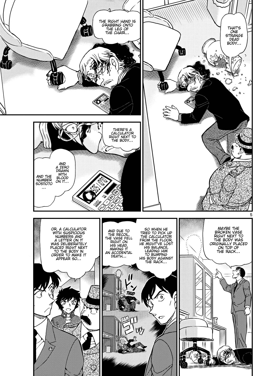 Detective Conan chapter 1152 page 6