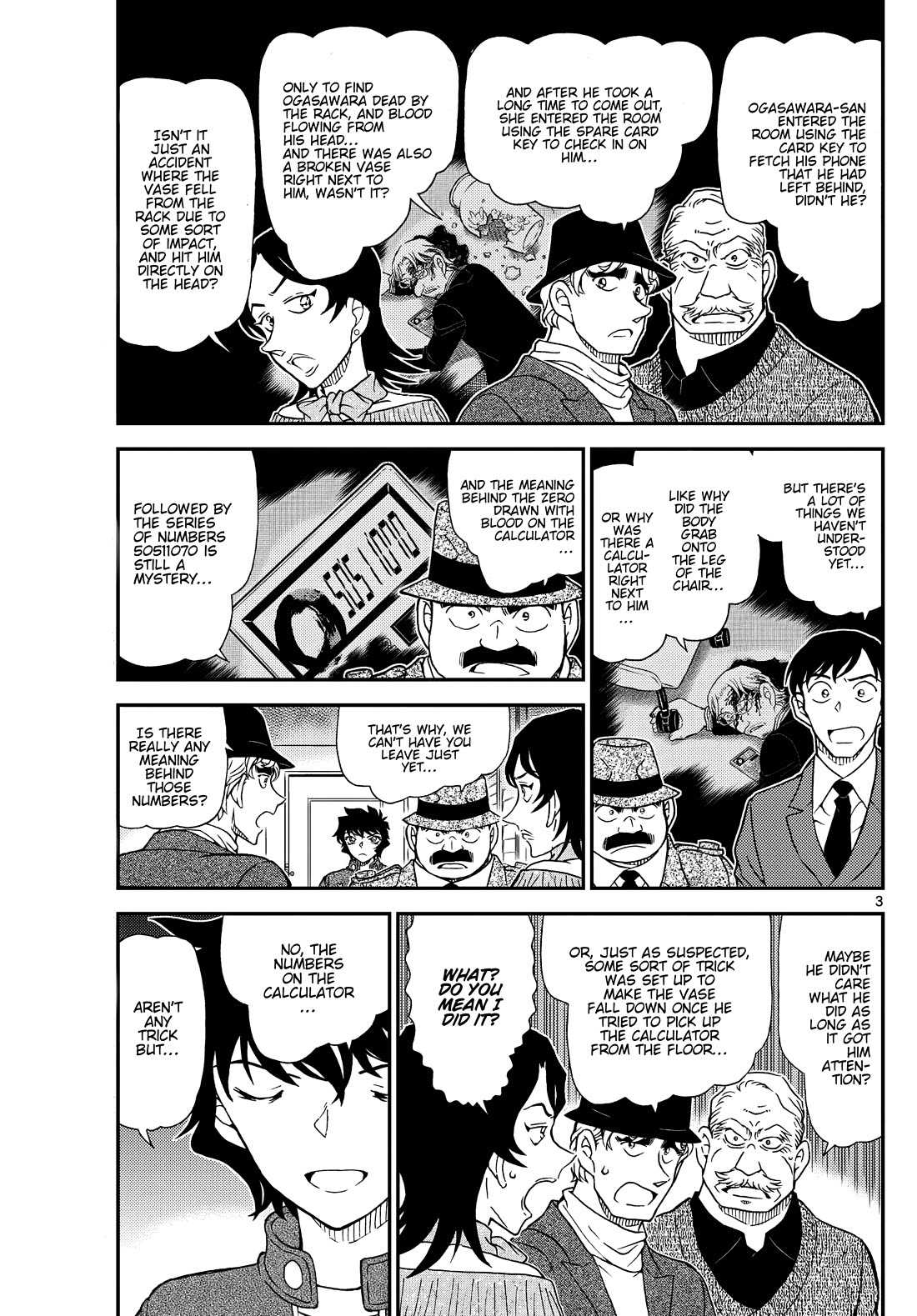 Detective Conan chapter 1153 page 3