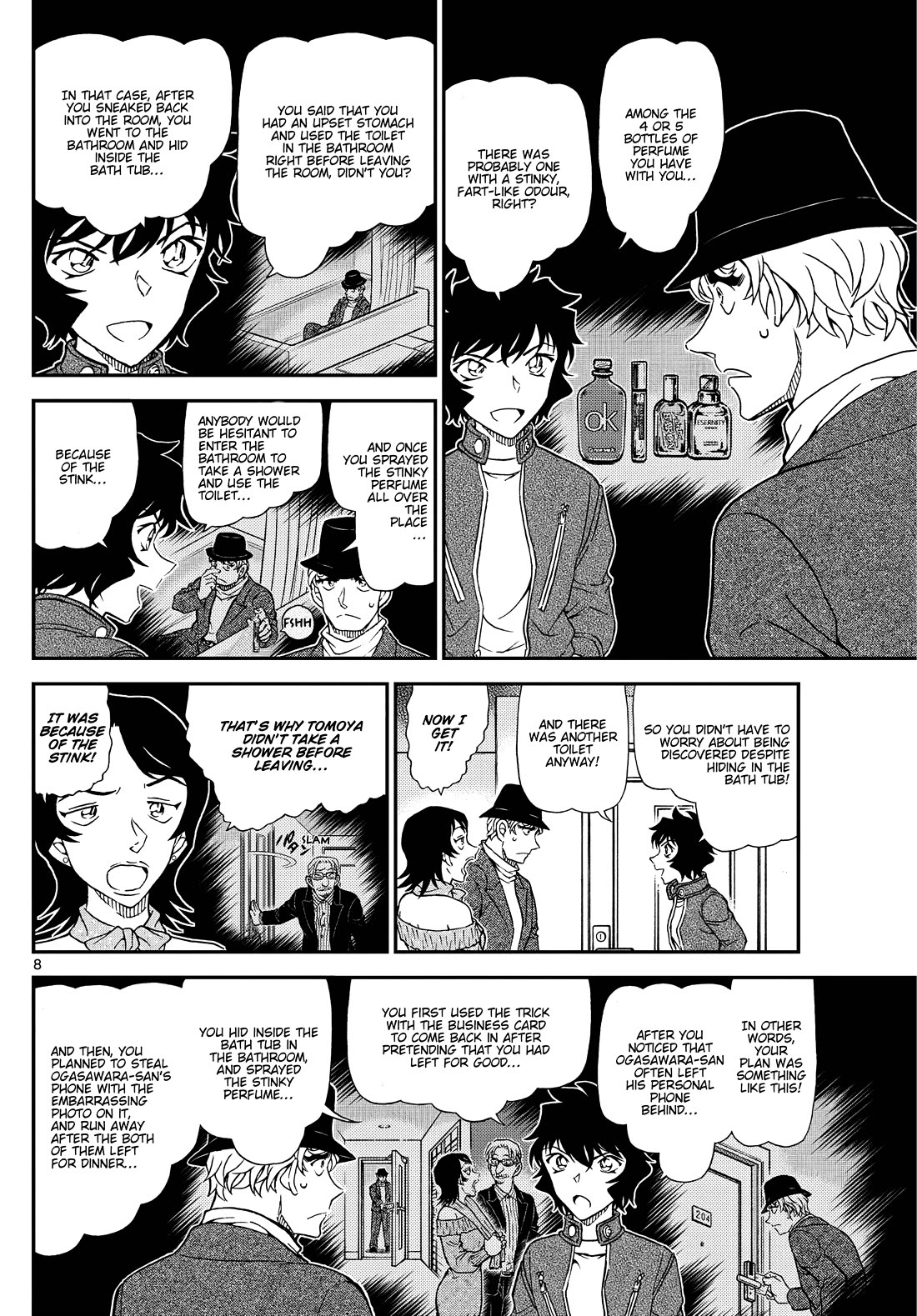 Detective Conan chapter 1153 page 8