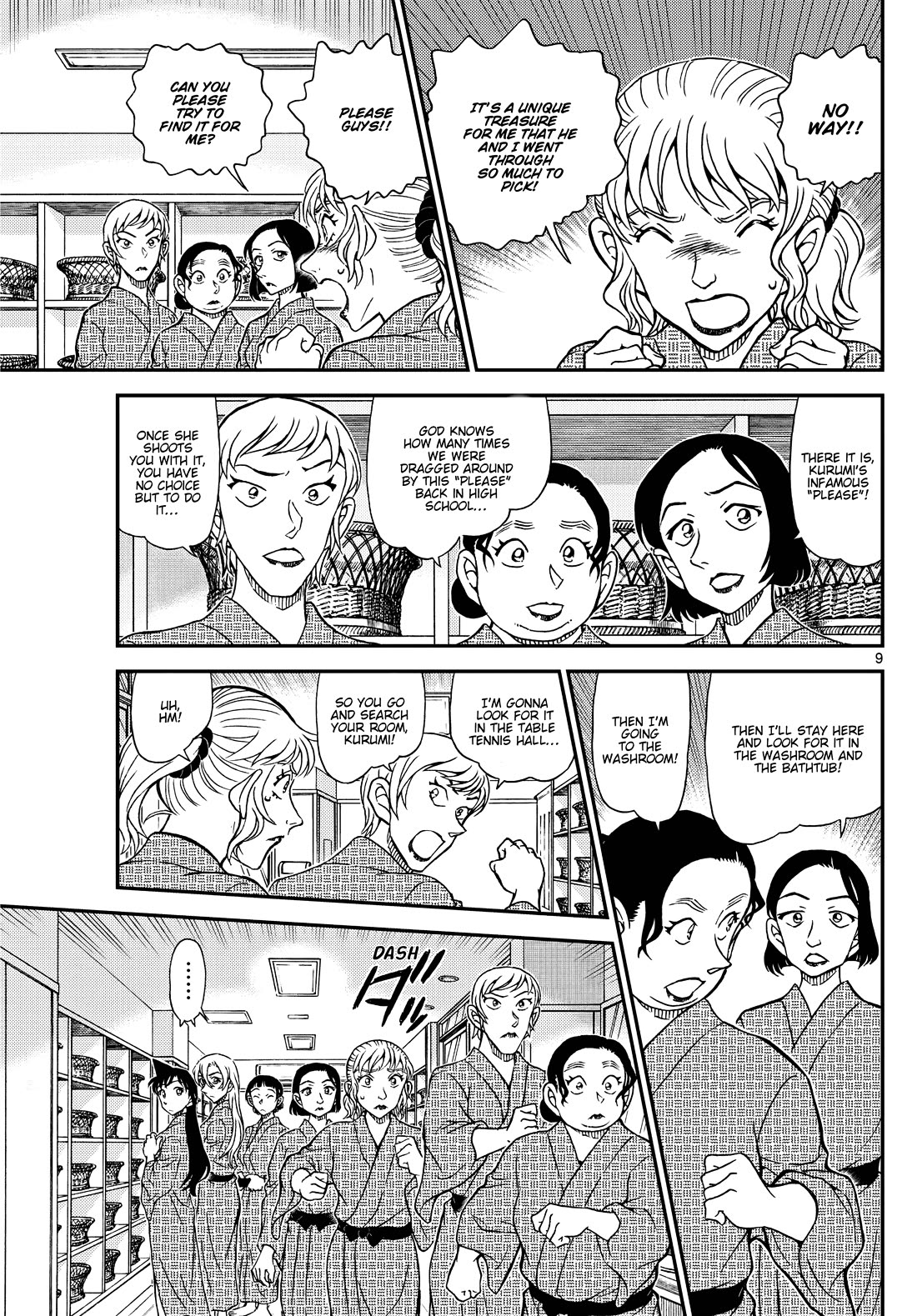 Detective Conan chapter 1154 page 10