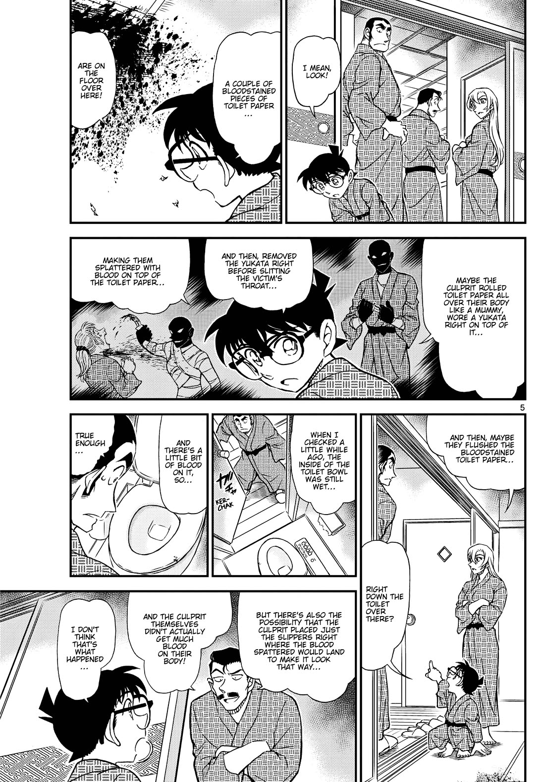 Detective Conan chapter 1155 page 6