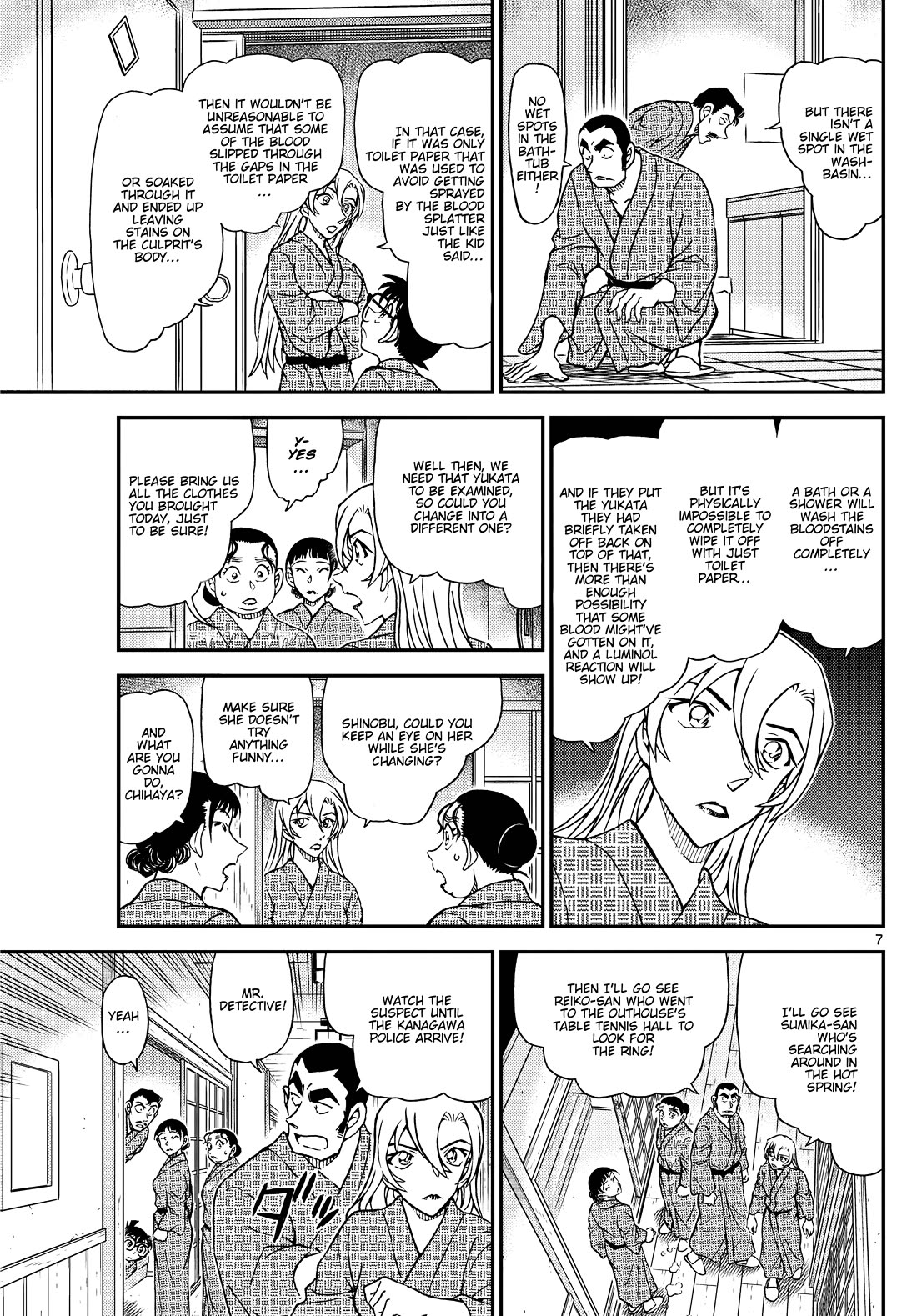 Detective Conan chapter 1155 page 8