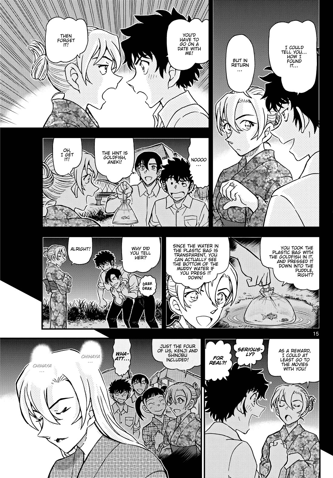 Detective Conan chapter 1156 page 15
