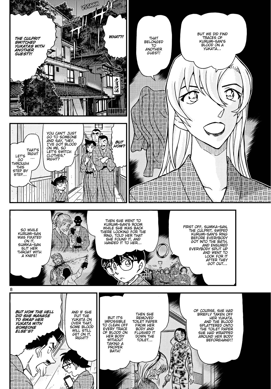 Detective Conan chapter 1156 page 8