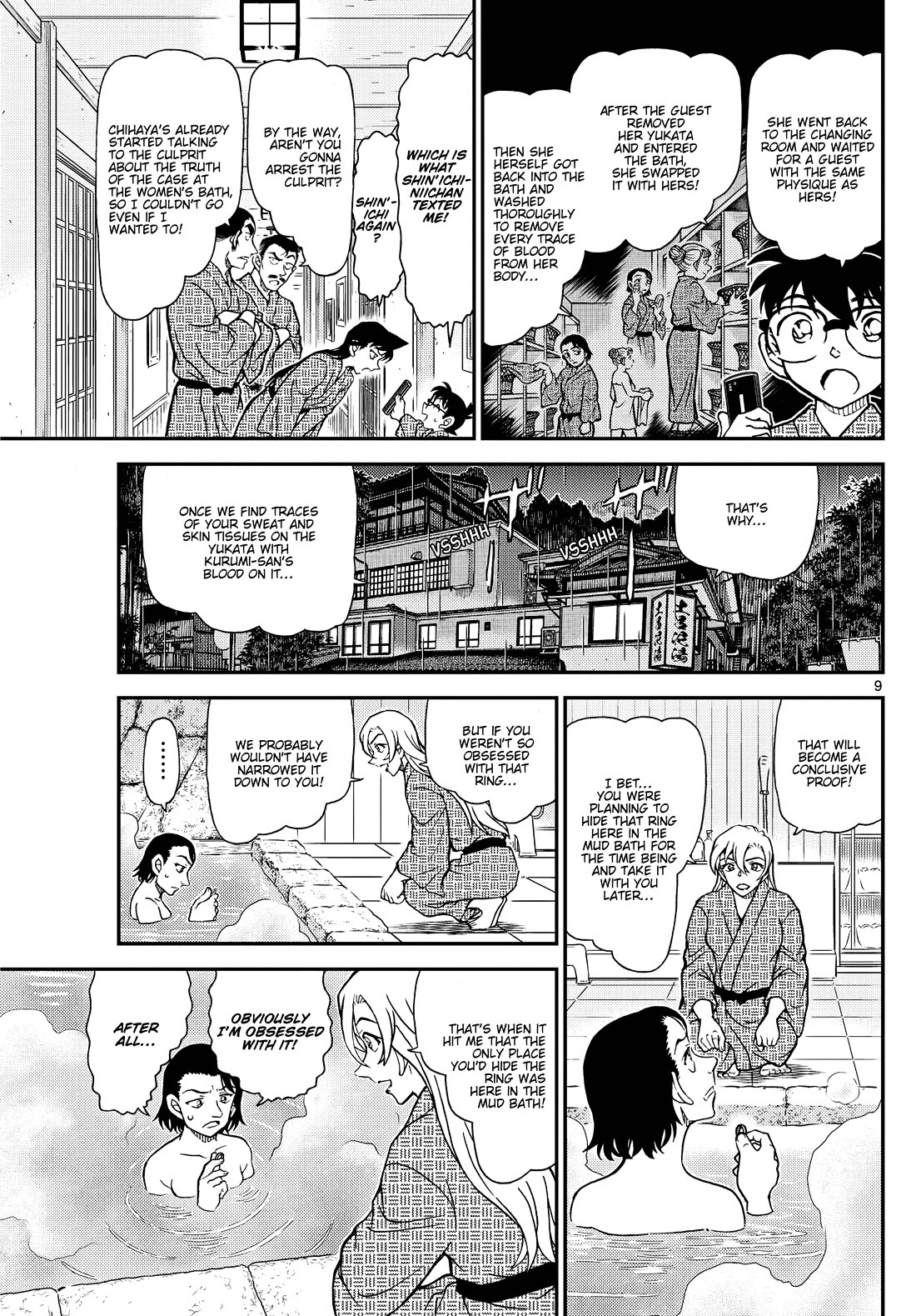 Detective Conan chapter 1156 page 9