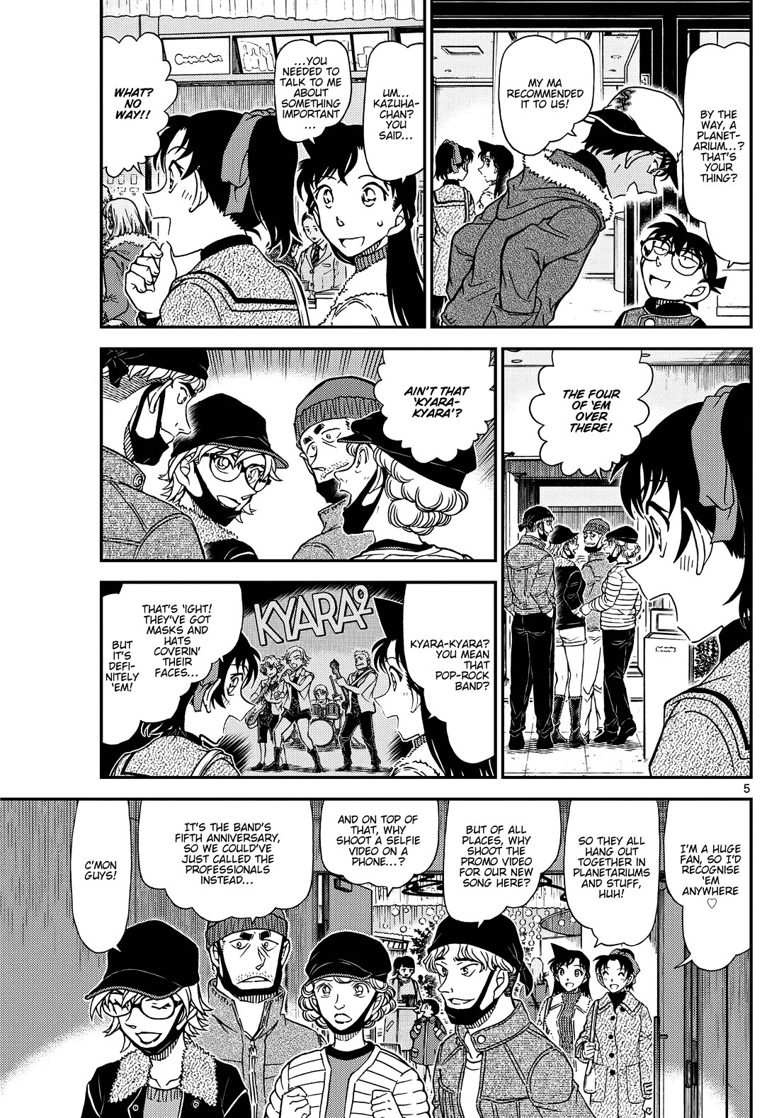 Detective Conan chapter 1157 page 5