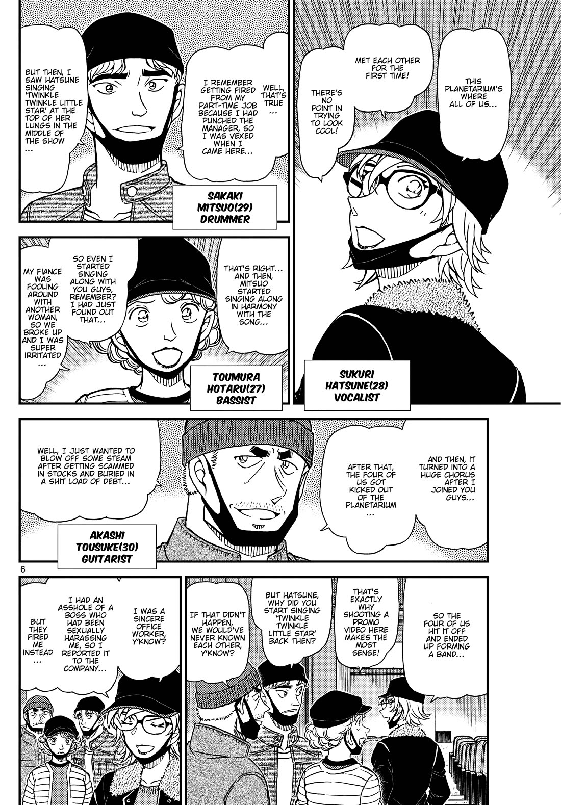 Detective Conan chapter 1157 page 6