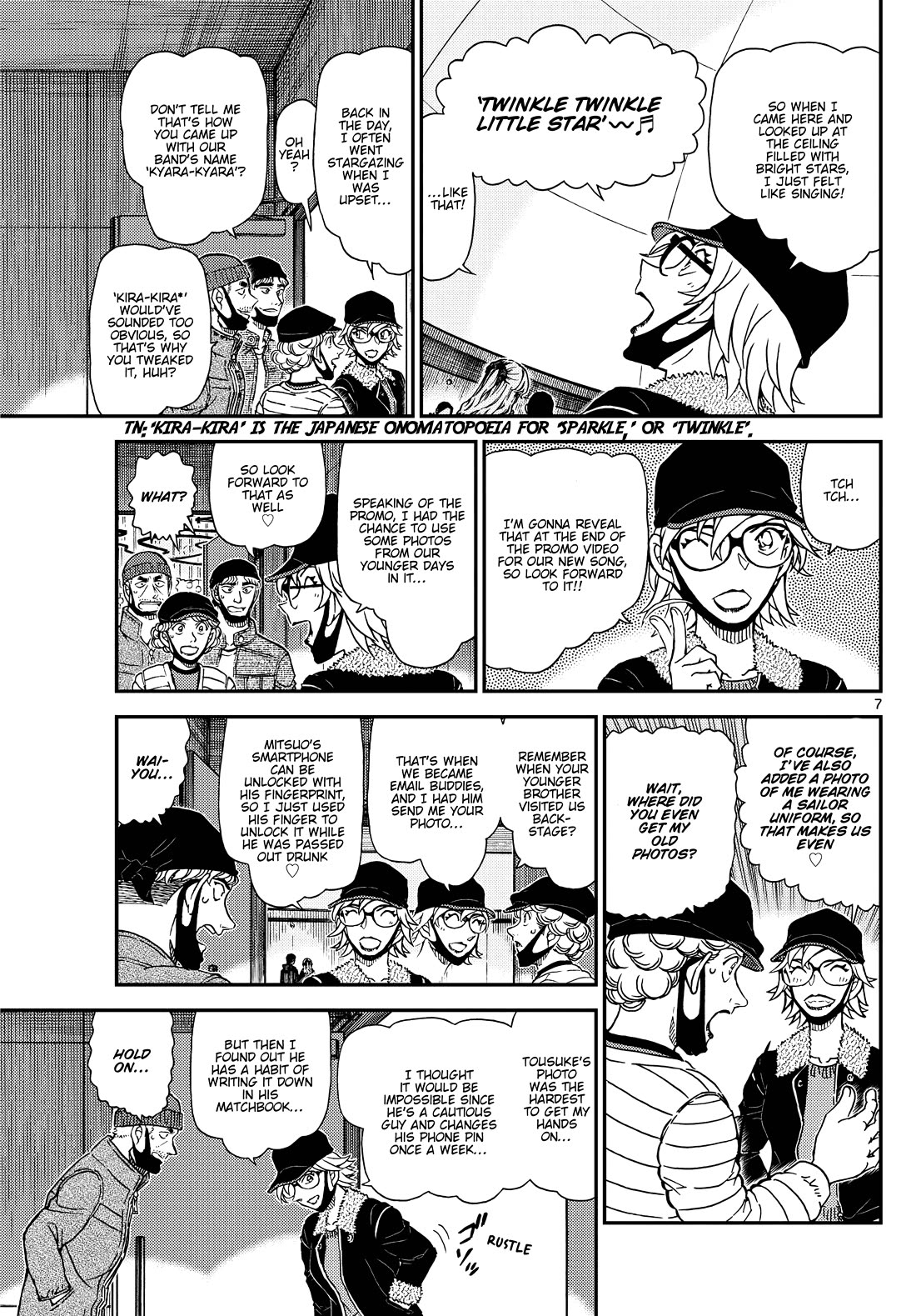 Detective Conan chapter 1157 page 7