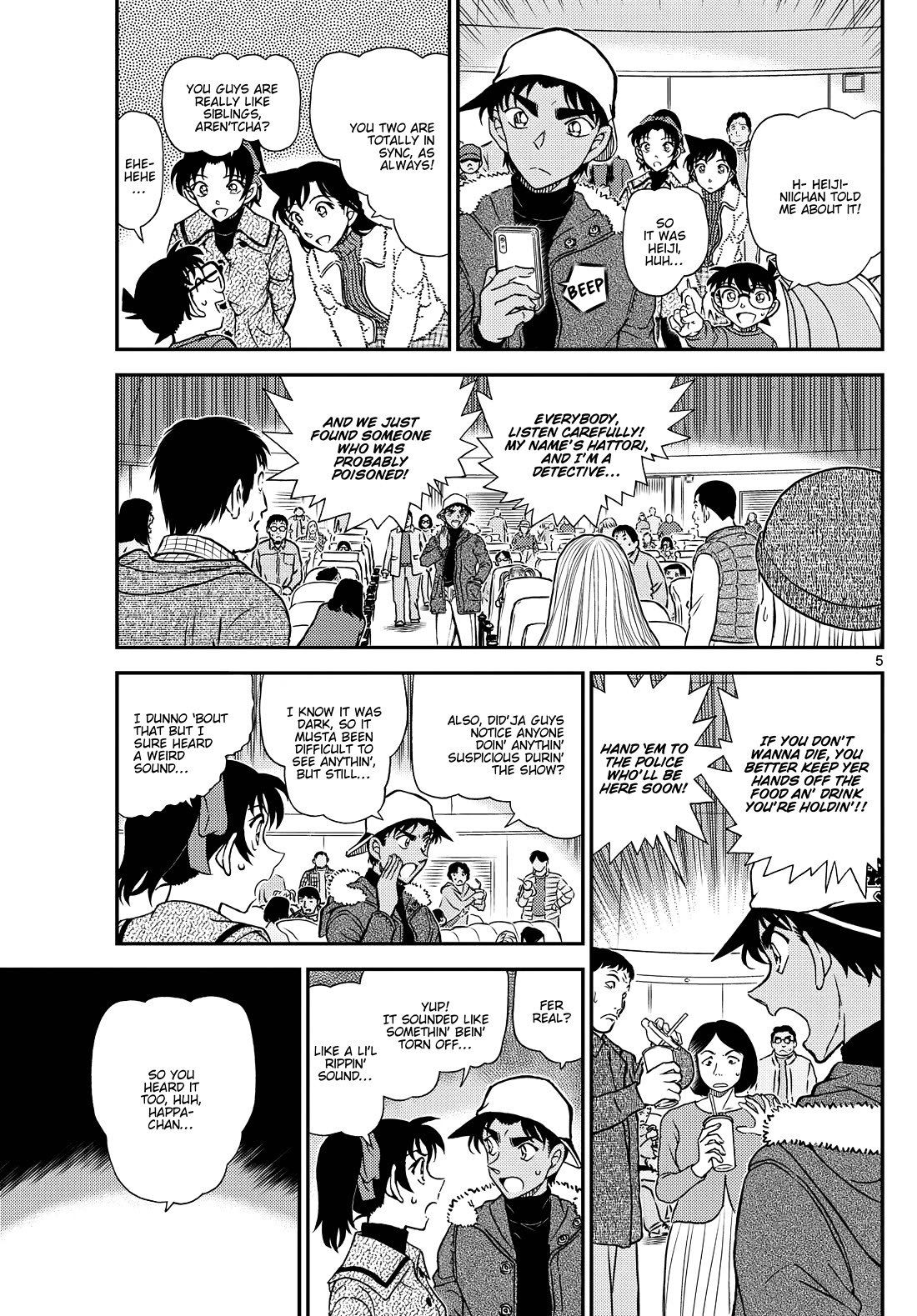 Detective Conan chapter 1158 page 5