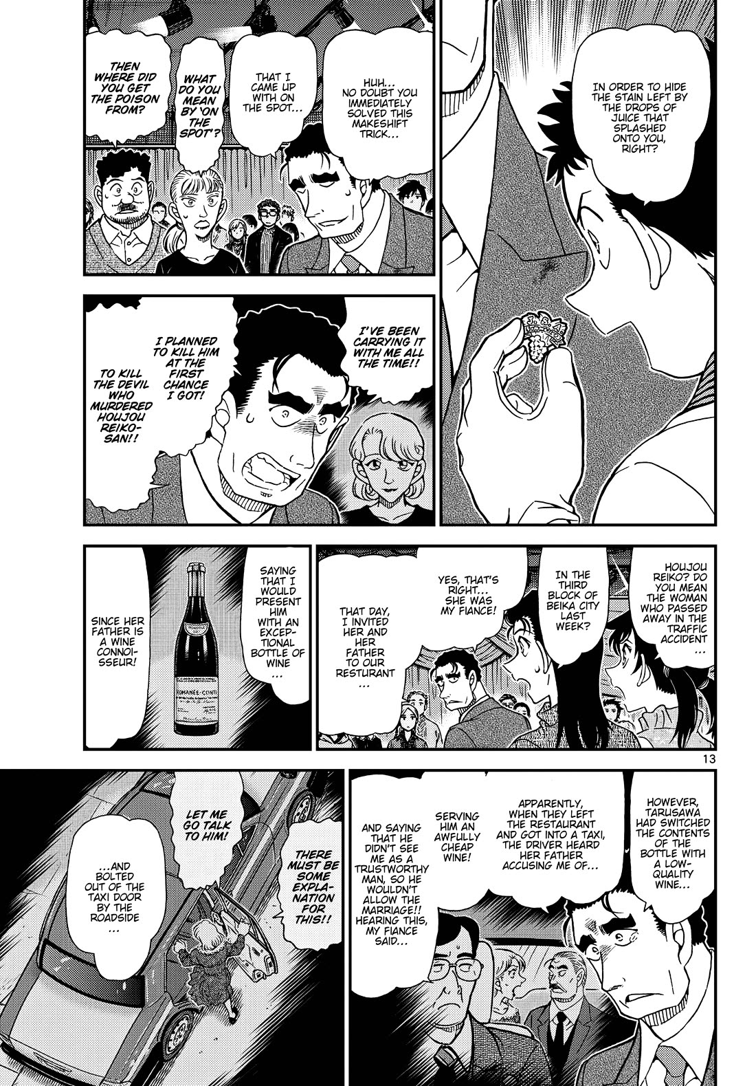 Detective Conan chapter 1162 page 13