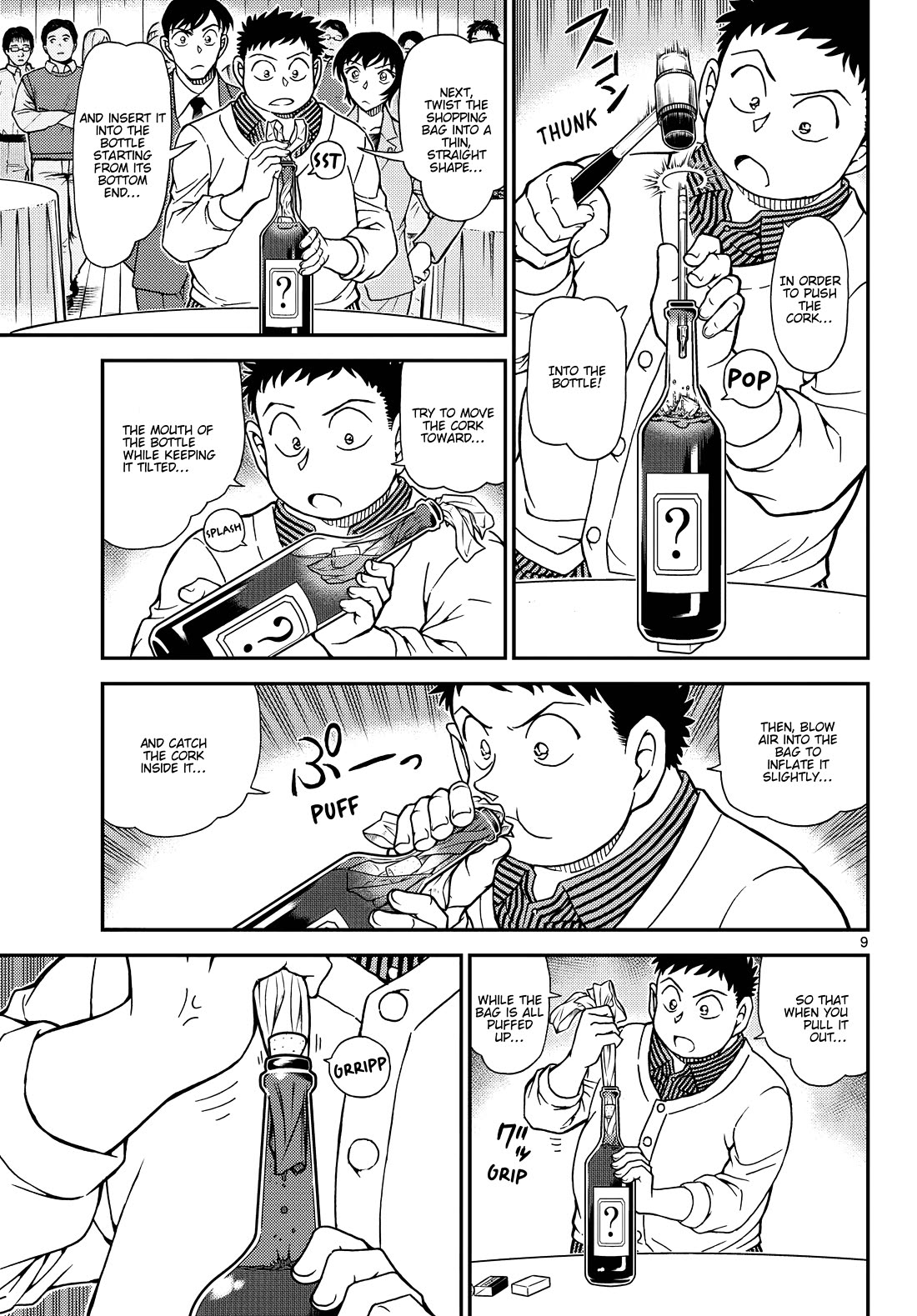 Detective Conan chapter 1162 page 9