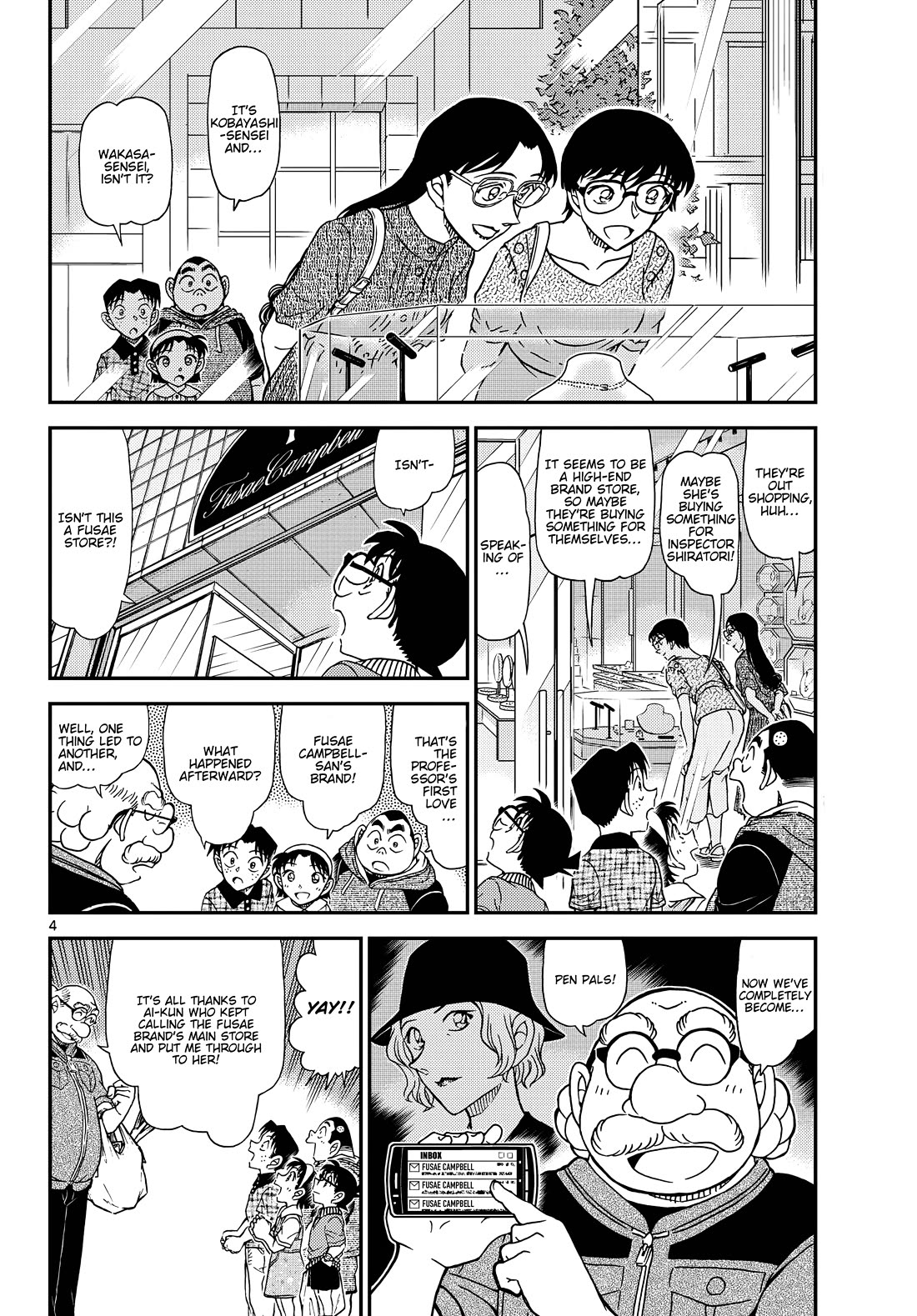 Detective Conan chapter 1163 page 5
