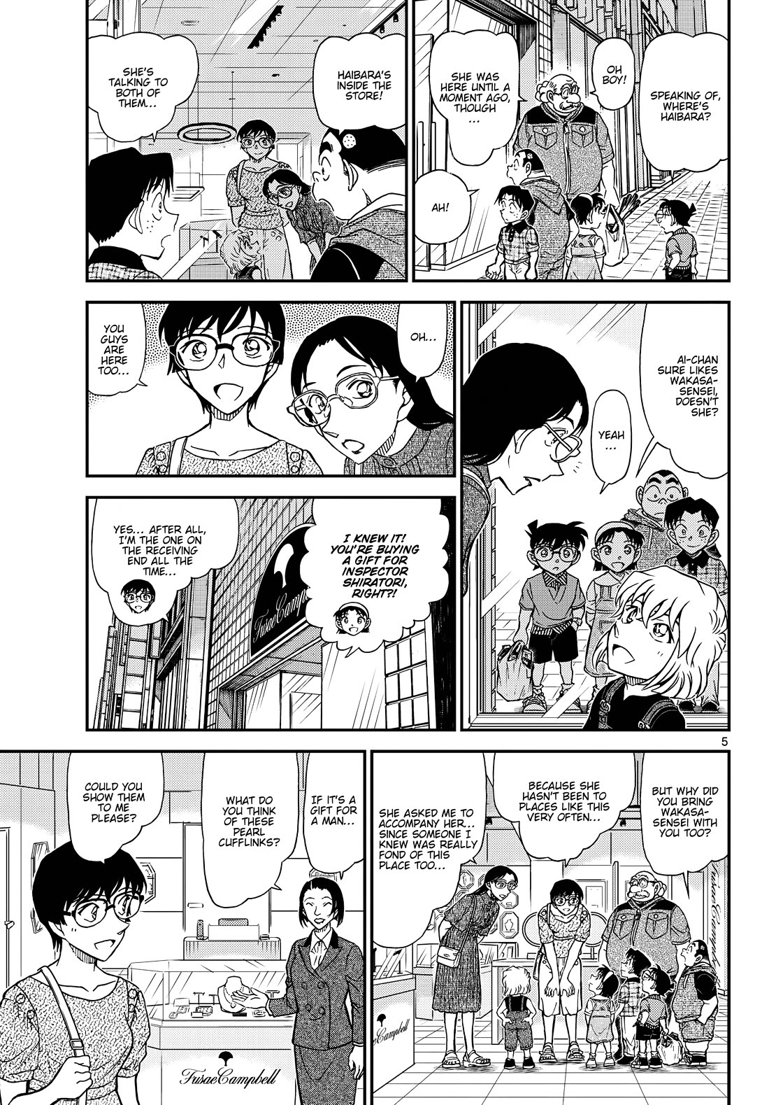 Detective Conan chapter 1163 page 6