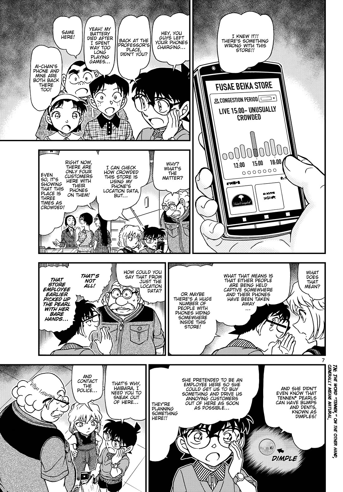 Detective Conan chapter 1163 page 8
