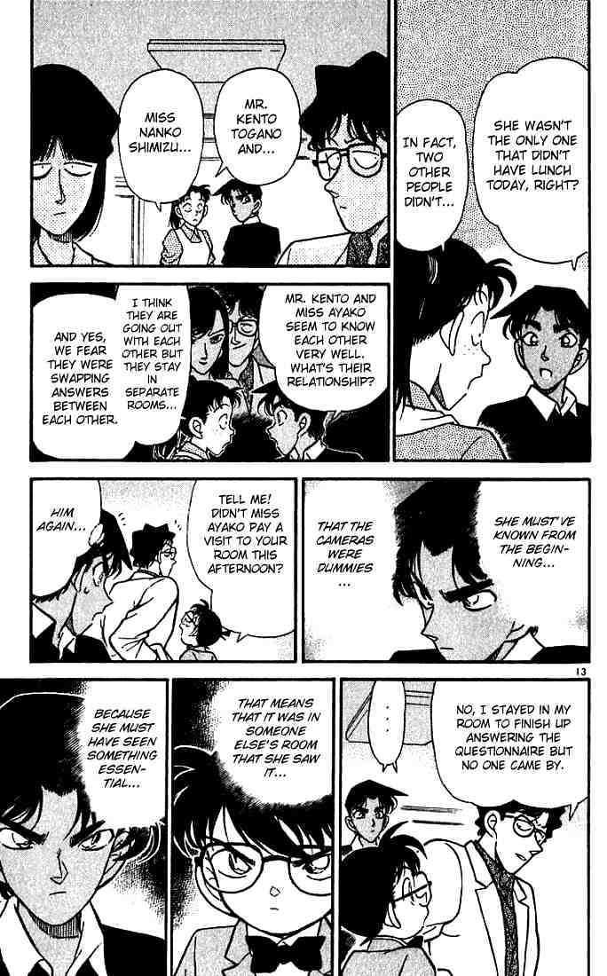 Detective Conan chapter 118 page 13