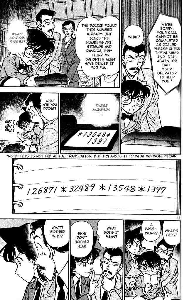 Detective Conan chapter 132 page 17