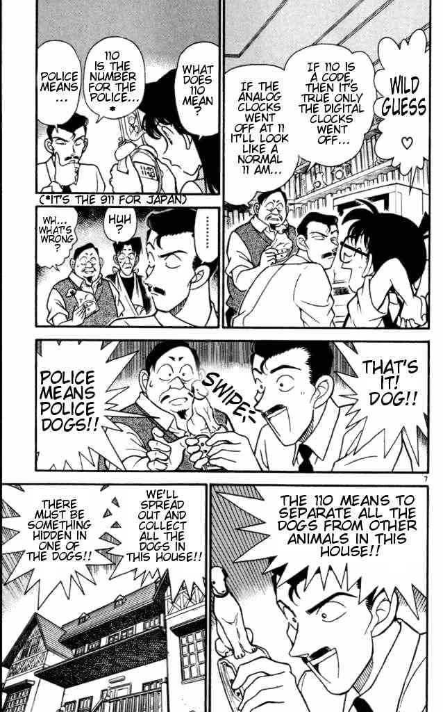 Detective Conan chapter 168 page 7