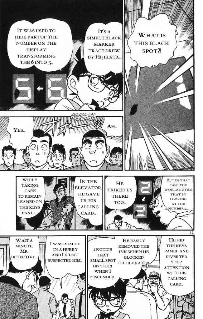Detective Conan chapter 172 page 13