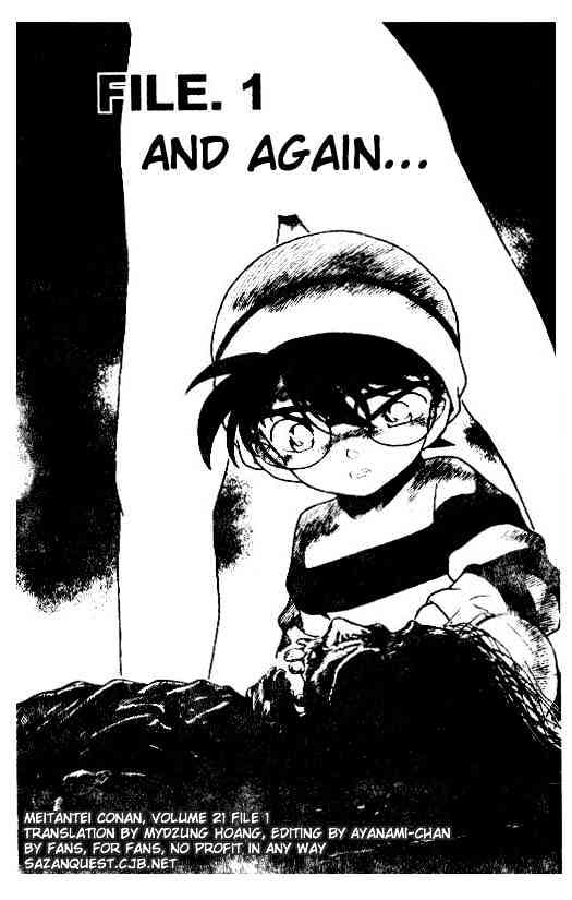 Detective Conan chapter 201 page 1