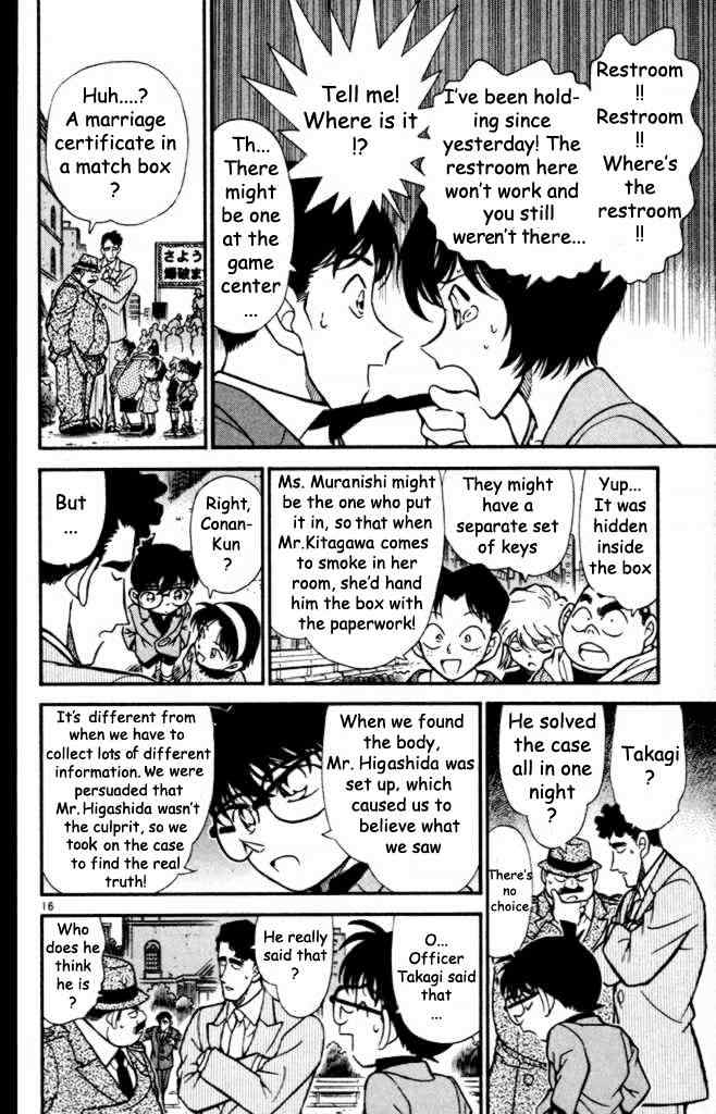 Detective Conan chapter 233 page 16
