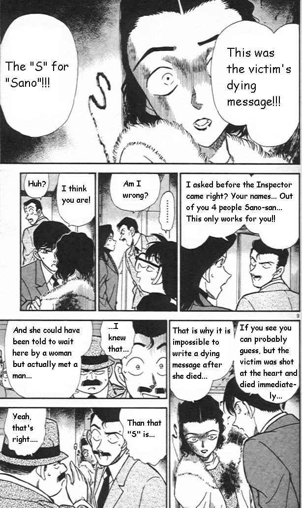 Detective Conan chapter 244 page 9