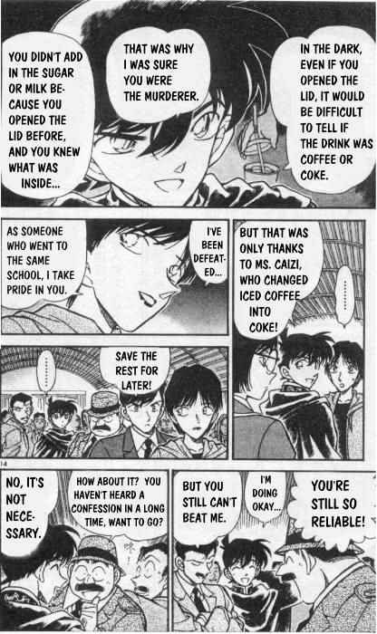 Detective Conan chapter 257 page 14