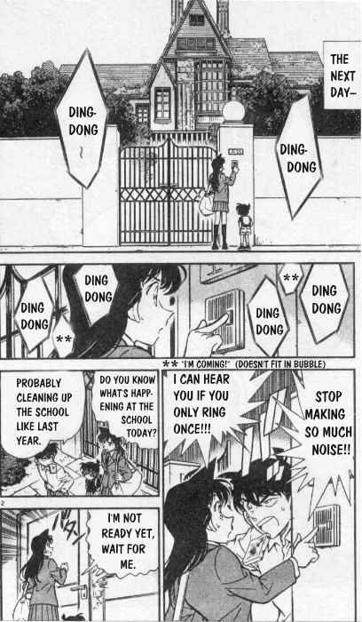 Detective Conan chapter 258 page 2
