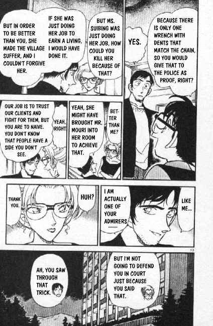 Detective Conan chapter 266 page 13