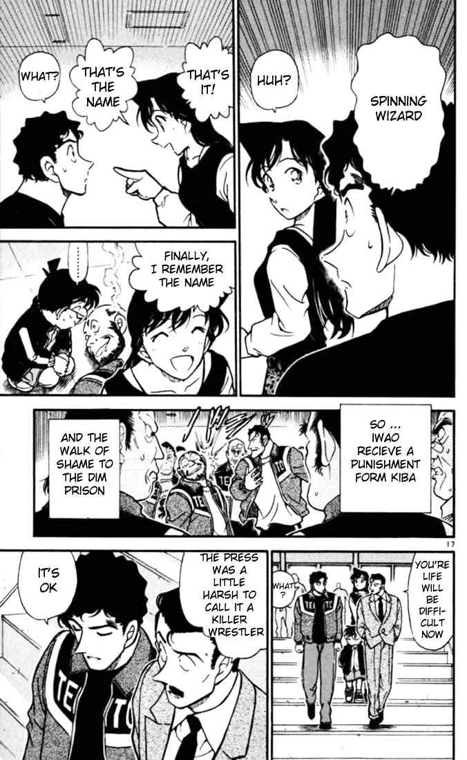 Detective Conan chapter 389 page 17