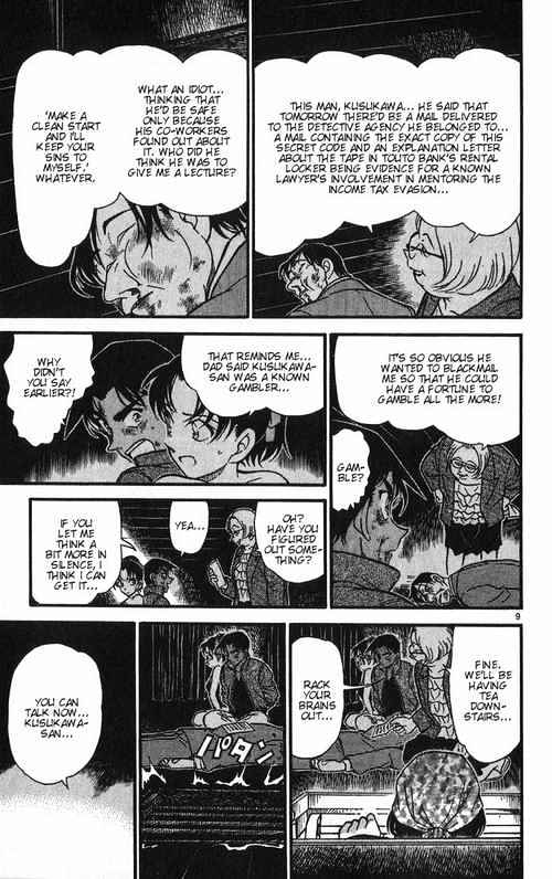 Detective Conan chapter 391 page 9