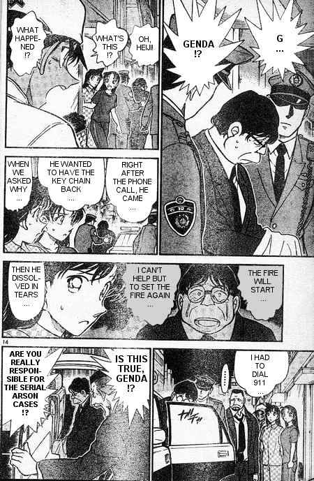 Detective Conan chapter 395 page 14