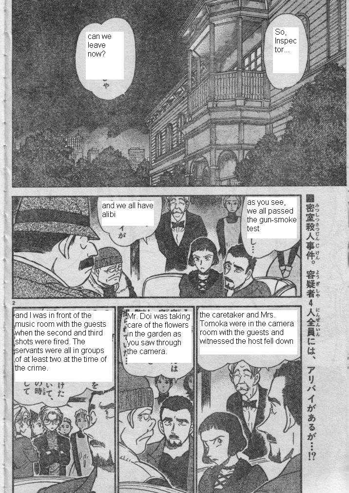 Detective Conan chapter 416 page 2