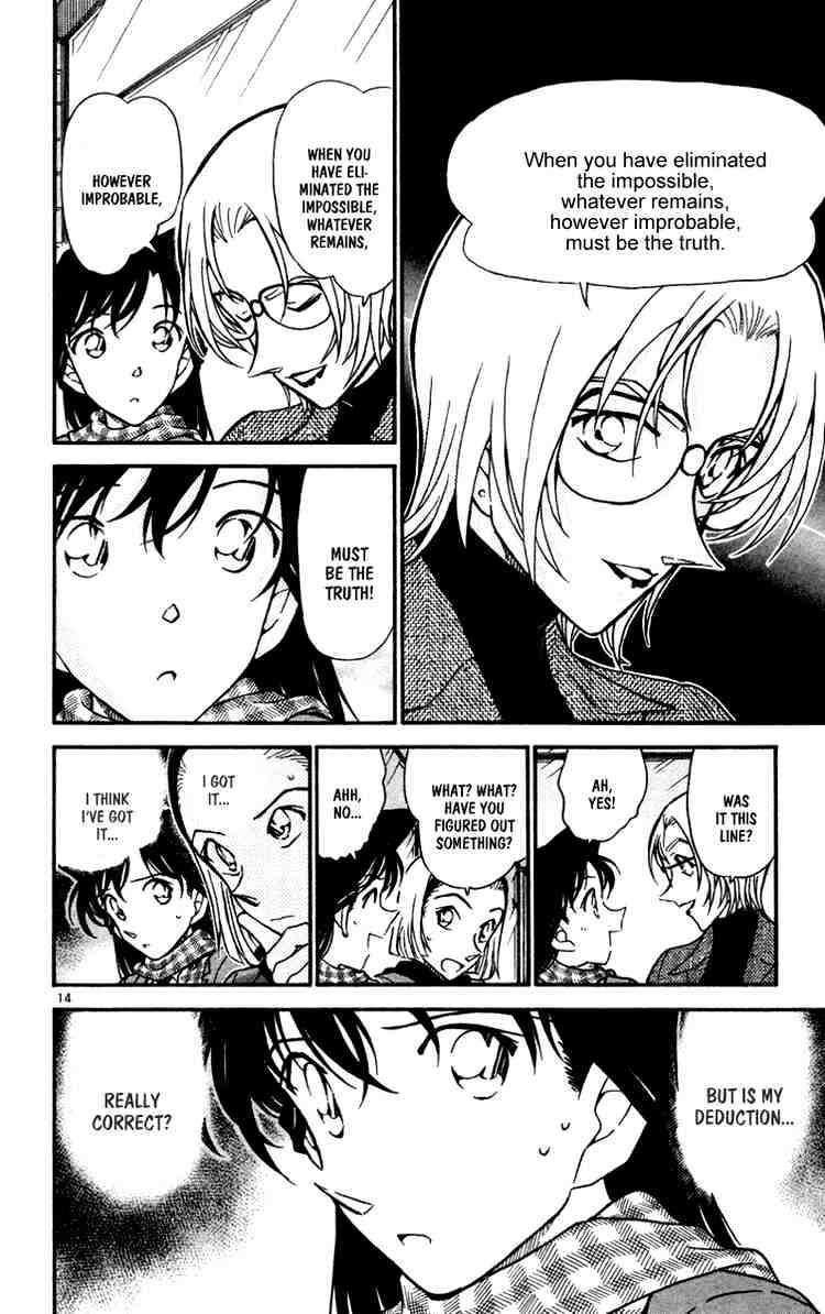 Detective Conan chapter 427 page 14